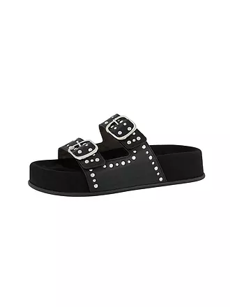 PAUL GREEN | Mules | schwarz